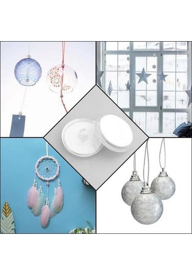 Buffer 20 Adet Şeffafgüçlü Disk Yapışkanlar Askı Şeffaf