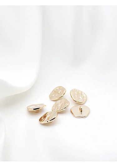 The New Button 13 Mm Ayaklı Metal Düğmeler, 6 Adet 366714346