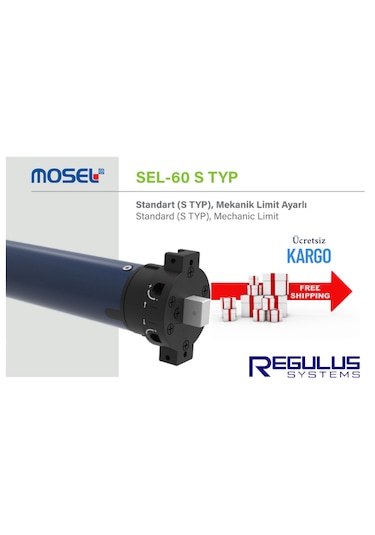 Mosel Sel-60 S Typ Standart, Mekanik Limit Ayarlı
