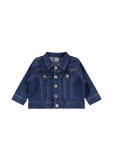 Civil Baby Basic 9-18 Ay Ceket - Mavi 9-12 Ay