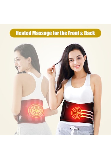 Leezsing Kadınlar İçin Adet Isıtma Pedi Alt Sırt Ağrısı Kadınlar Ve Erkekler İçin Isıtmalı Bel Kemeri Bel Omurgası Artrit Gerilmeler Burkulmalar 3 Is-607 Çok Renkli