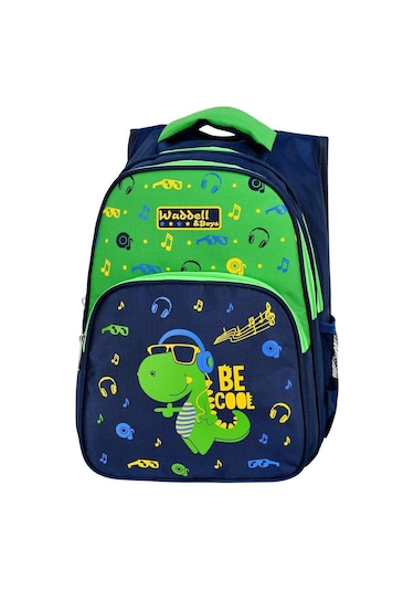 Waddell Dinazor Baskılı Beslenmeli İlkokul Çantası 3006