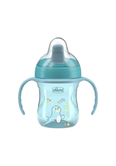 Chicco Yarı Yumuşak Uçlu Bardak Erkek Mavi