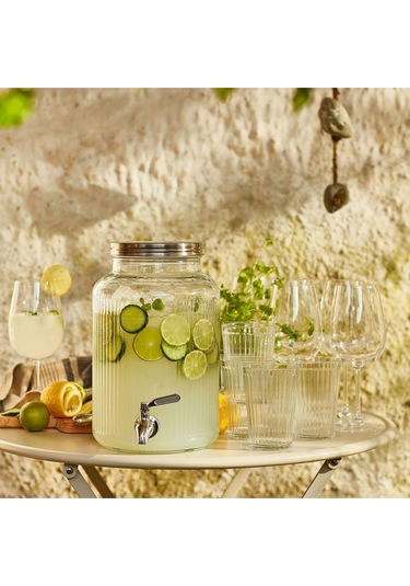 Vardagen Musluklu Cam Sürahi Kavanoz 5 Lt.