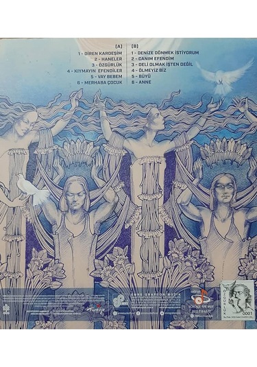 Edip Akbayram Özgürlük (Numaralı Picture Disc) - Plak