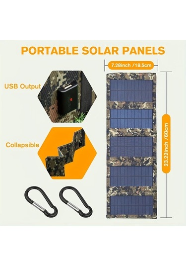 Xuweiwei 35w Çiçek Rengi Güneş Paneli Taşınabilir Katlanabilir Usb Şarj Cihazı Kamp İçin Çok Amaçlı Mobil Fan Şarj Cihazı Fotovoltaik