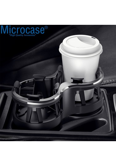 Araç İçi Bardaklıktan Monte Çift Bardak ve İçeçek Tutucu-AL3487