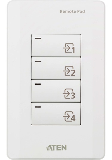 4 Düğmeli Uzaktan Kontrol Tuş Takımı Aten-vp1420/vp1421 Sunum Matrix Switch Ürünleri &lt Br&gt 4-key Contact Closure Remote Pad For Aten-vp1420/vp1421 Presentation Matrix Switches