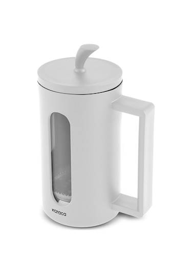 Karaca Leya French Press Beyaz 800 Ml Beyaz
