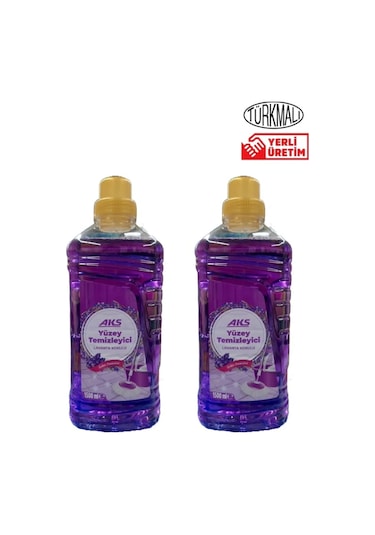 Aks Lavanta Kokulu Yüzey Temizleyici 2 x 1500 ML
