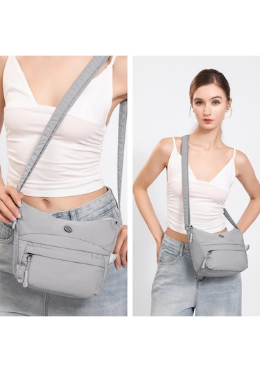 Smart Bags Mikro Poly Kumaş Postacı Kadın Çantası 3342 Siyah