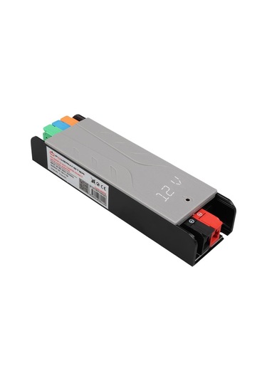 Ayt Powermaster Pm-26838 12 Volt 5 Amper 60 Watt Slim Metal Kasa Adaptör Voltaj Göstergeli Şerit Led Adaptör 148x43x27mm