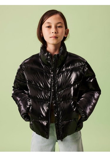 Name It Nkfmanon Kız Çocuk Şişme Mont 13243681 Siyah