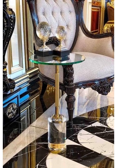 Dulda Akrilik Orion Sehpa Şeffaf