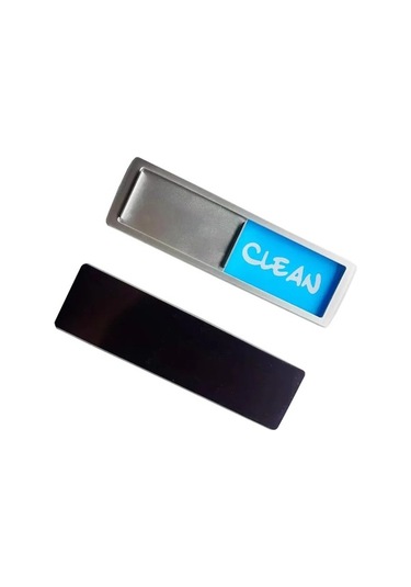 Pazly Bulaşık Makinesi Temiz Kirli Gösterge Magneti - Kırmızı/yeşil Gümüş Gümüş