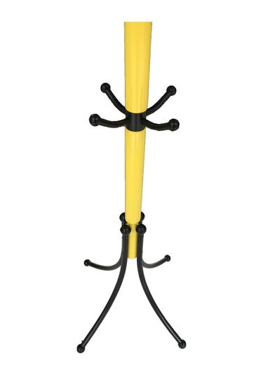 Tolunay Portmanto Ayaklı Askılık - Yonca Model Sarı