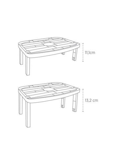 Periboia 2 Adet Şeffaf Moduler Ayarlanabilir Dolap Çekmece İçi M Çok Renkli