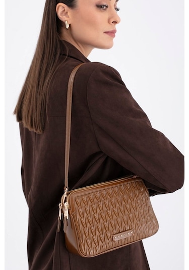 Sisley Kadın Kol Çantası Sly275 Taba
