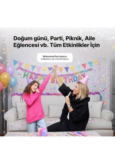 Ttec Vocalmate Taşınabilir Kablosuz Çocuk Karaoke Seti - 2bh18