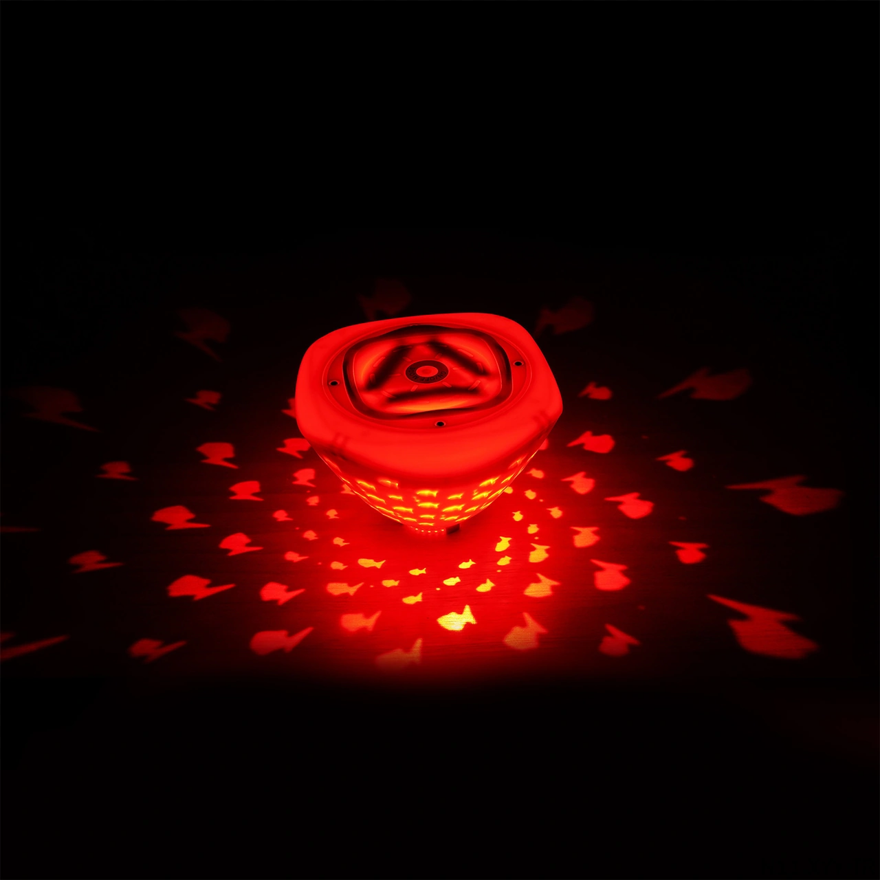 Yaleker Yüzme Havuzu/akcığı İçin Yüzen Balık Desenli Led Işık - 6 Mod 4 Tek Renk Sabit + 2 Dört Renk Dinamik - Bar/parti Stüdyosu Ambiyans Aydınlatması 1 Adet Mavi