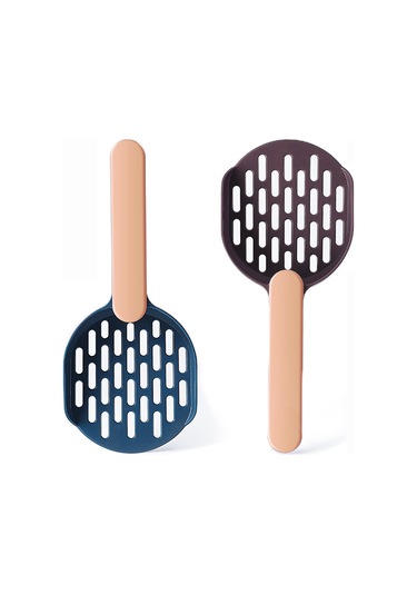 Suofeng Kedi Kumu Kovalayıcı, Kontrast Renkli Abs Materyal, 0.5cm Sızıntı Delikleri İle Hızlı Kumu Süzme, 26x10.5cm Boyut