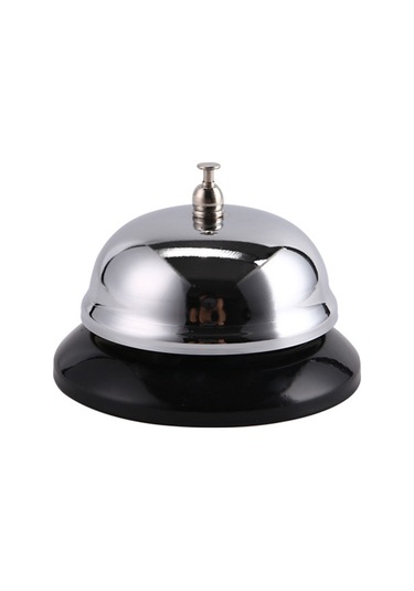 Leezsing Restoran Servis Zili Çelik Mutfak Çağırma Zili Bar Garson Çağırıcı El Basma Zil Asistan Çağırma Aleti Diğer