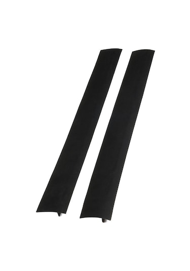 Cbtx Gaz Sobası Yarık Şerit Zehirli Toz Geçirmez Su Geçirmez Mutfak Siyah Sızdırmazlık Şeridi, Boyut: 53.5 5 1cm Siyah