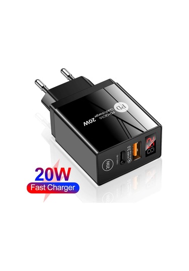 Zuidid 20W Pd + Usb Hızlı Şarj Led Göstergeli