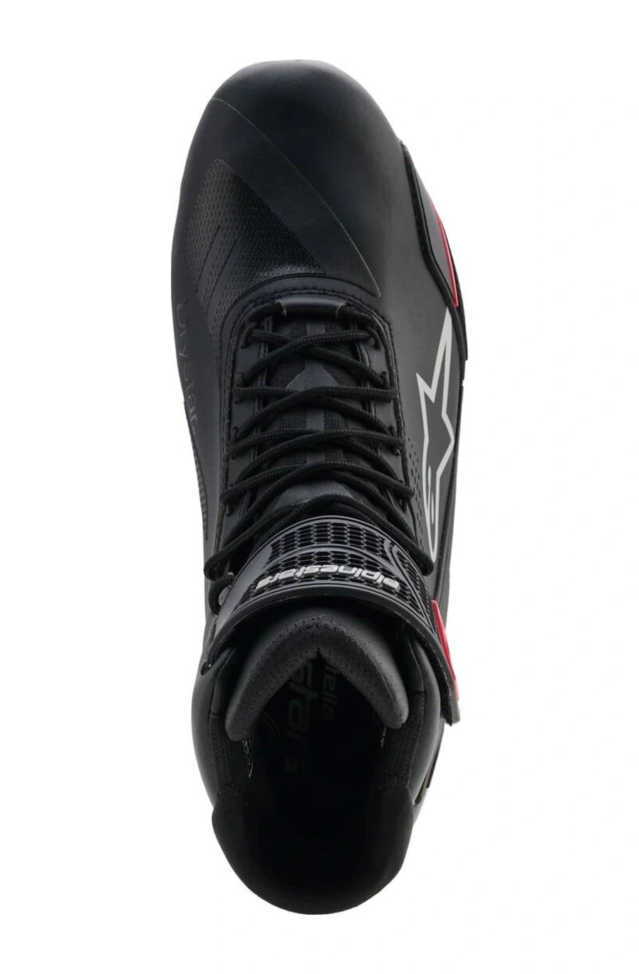 Alpinestars Faster-4 Ds Korumalı Motosiklet Botu Gri - Kırmızı - Siyah