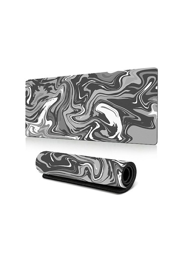 Cbtx 300 X 600 X 3mm Soyut Sıvı Desenli Mouse Pad Büyük Kaymaz Kauçuk Mouse Pad - Stil G Stil G