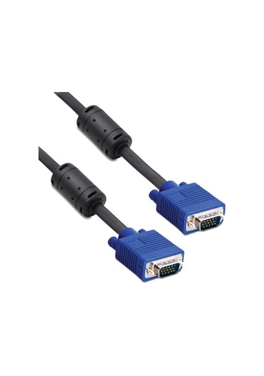 Fully 25metre Vga Kablo Siyah 15pin Erkek-erkek