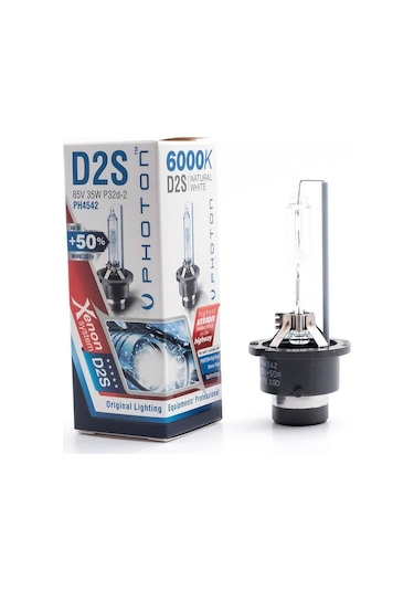 Photon D2S 6000K +%50 More Vısıon Ampul 2 Adet