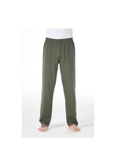 Erkek Süprem Tek Alt 161 Düz Haki Haki Yeşil