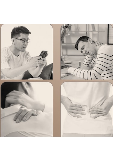 Lichen Boyun Masaj Aleti, Titreşimli Omuz Ve Boyun Masaj Aleti Beyaz