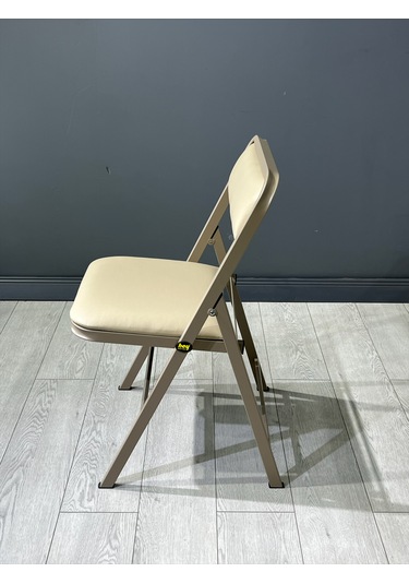 Katlanır Kamp Sandalyesi Cappuccino Piknik Sandalyesi Kapuçino Deri Cappuccino