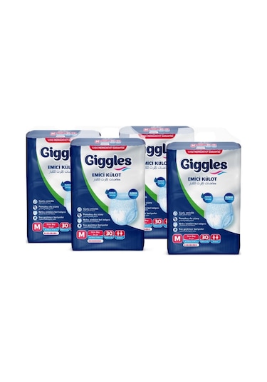 Giggles Yetişkin Emici Külot M 4 x 30'lu