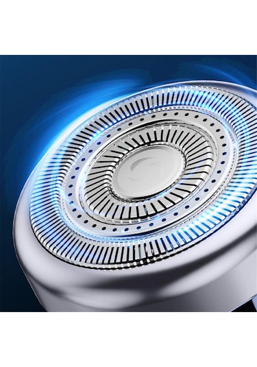 Mini Elektrikli Tıraş Makinesi Taşınabilir Usb Şarjlı Tıraş Makinesi Gümüş