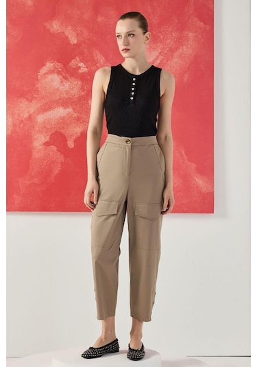 Unique Us254016 Unıque Pantolon Vizon