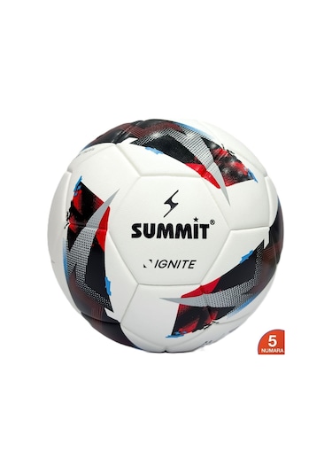 Summit Ignıte Lig Topu Thermo Bonded 5 Numara Futbol Topu Kırmızı