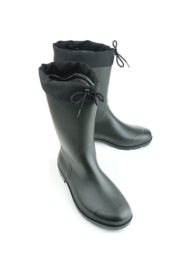 Gezer Kışlık Bağcıklı İçi Kürklü Su Geçirmez Erkek Çizme Gc2kmm.00634.09.081.j56 Haki