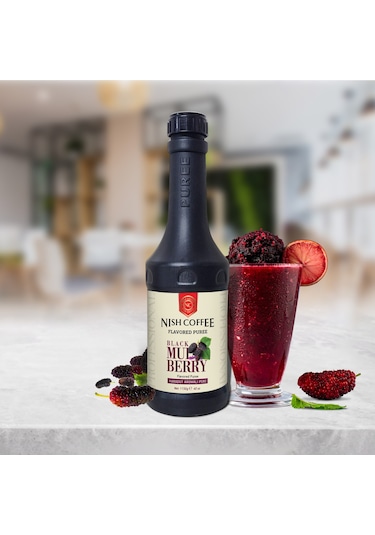 Nish Karadut Aromalı Püre Sos 1.150 Gr