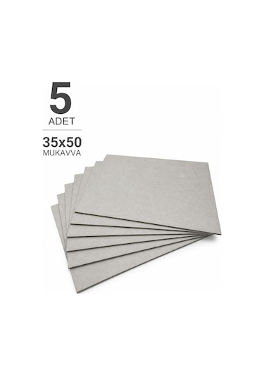 5 Adet 35x50 Mukavva