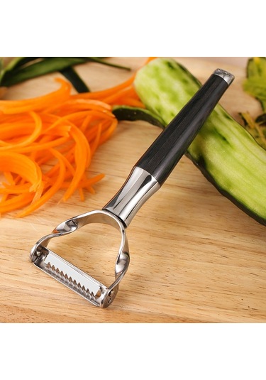 Cbtx 304 Paslanmaz Çelik Soyma Bıçağı Çok Fonksiyonlu Soyucu Meyve Ve Sebze Kazıyıcı Parçalama Tırtıklı