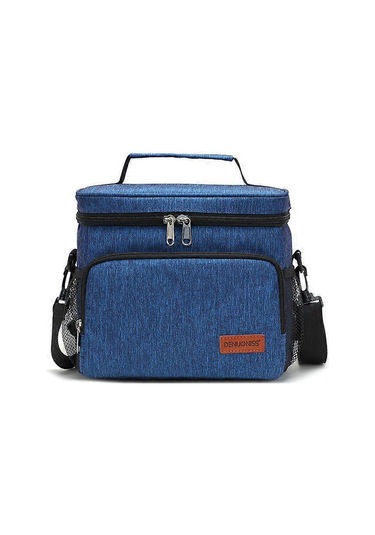 Yalıtımlı Öğle Yemeği Çantası, Büyük Kapasiteli, Dış Mekan Kullanımı İçin Taşınabilir Öğle Yemeği Kutusu, Ofis Çalışanları İçin Pirinçli Taşınabilir Öğle Yemeği Çantası Çok Renkli