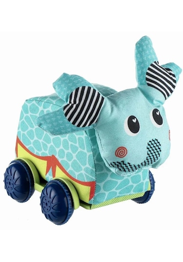 Toys2you Hayvanlar Serisi Eğitici Peluş Arabalar - Fil
