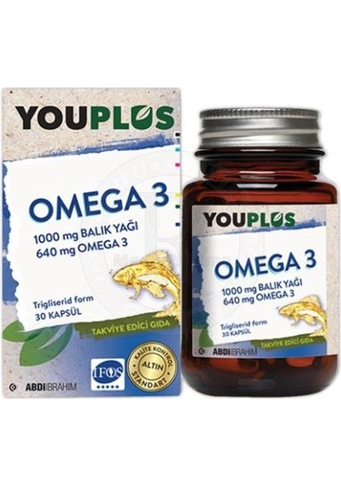 Youplus Omega 3 30 Kapsül