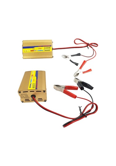 Novahub 220w 12v-220v Araç İçin Çevirici, 2 Usb Çıkışlı, Taşınabilir Güç Sistemi