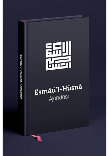 Esmaül Hüsna Ajandası- Siyah Özel Seri Çok Renkli