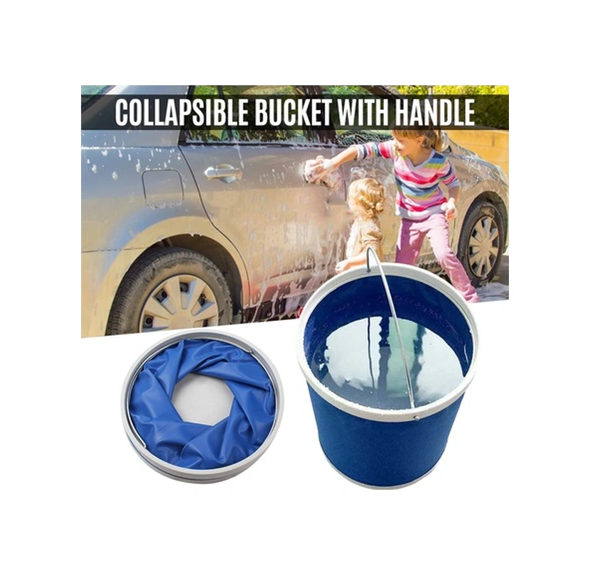 Tongxida 9l Katlanabilir Su Kovası - Kamp, Bahçe, Seyahat İçin Taşınabilir Su Kabı