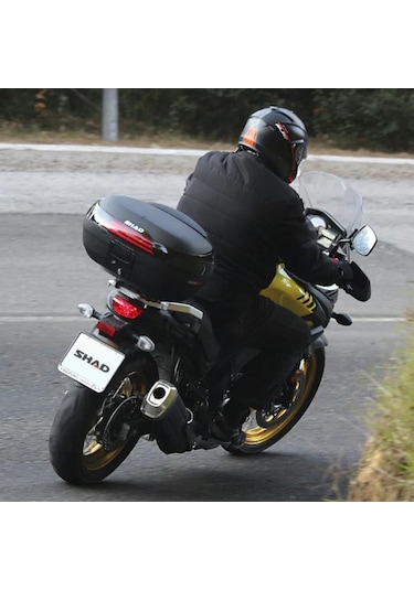 Shad Sh46 Motosiklet Arka Çanta Topcase D0b46200 Siyah